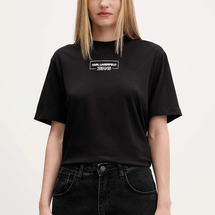 Karl Lagerfeld Jeans тениска дамска от памук