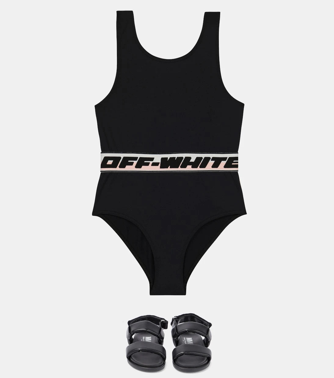 Off-White Kids - Logo swimsuit