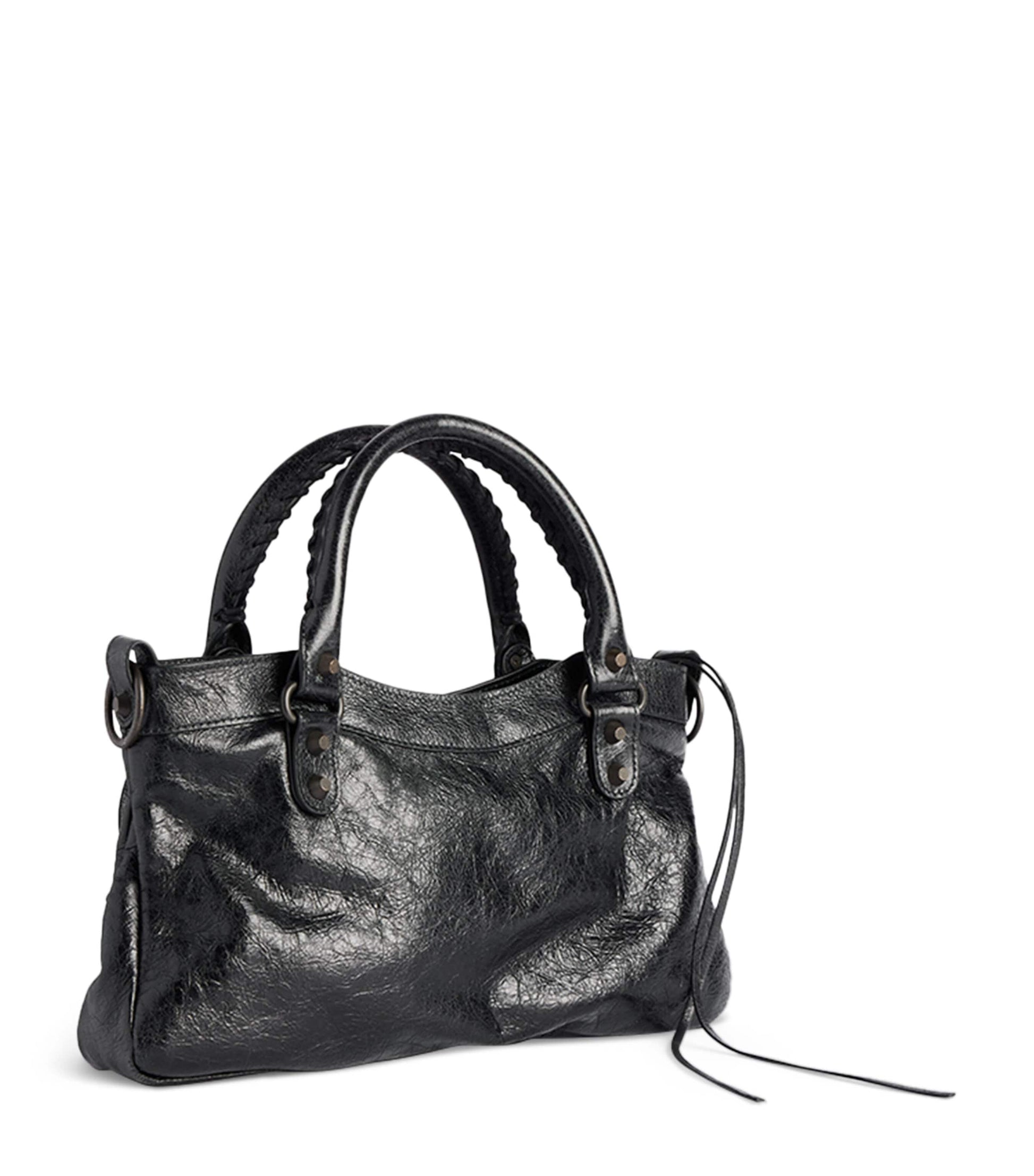 Balenciaga Black Le City First Top-Handle Bag