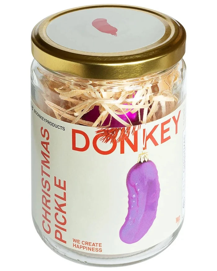 Donkey Christmas Pickle Noel Ağacı Süsü