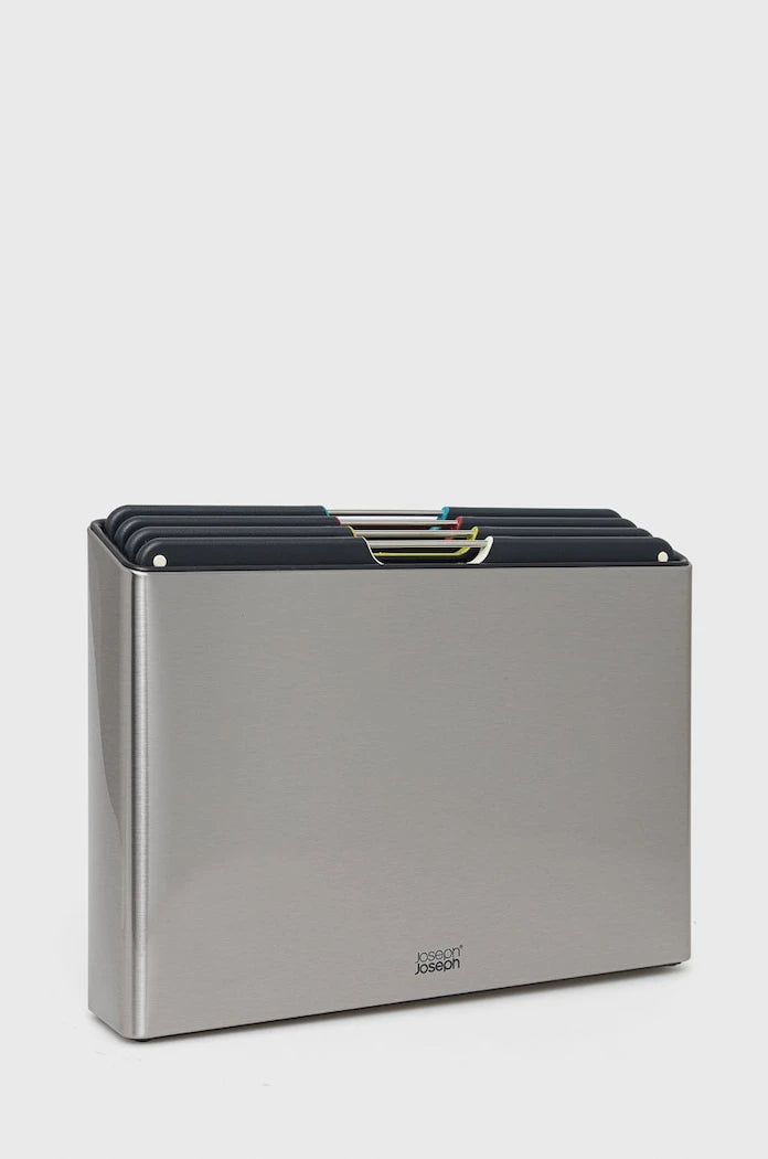 Joseph Joseph Folio Steel Kesme Tahtası Seti Organizerli (4 Parça)