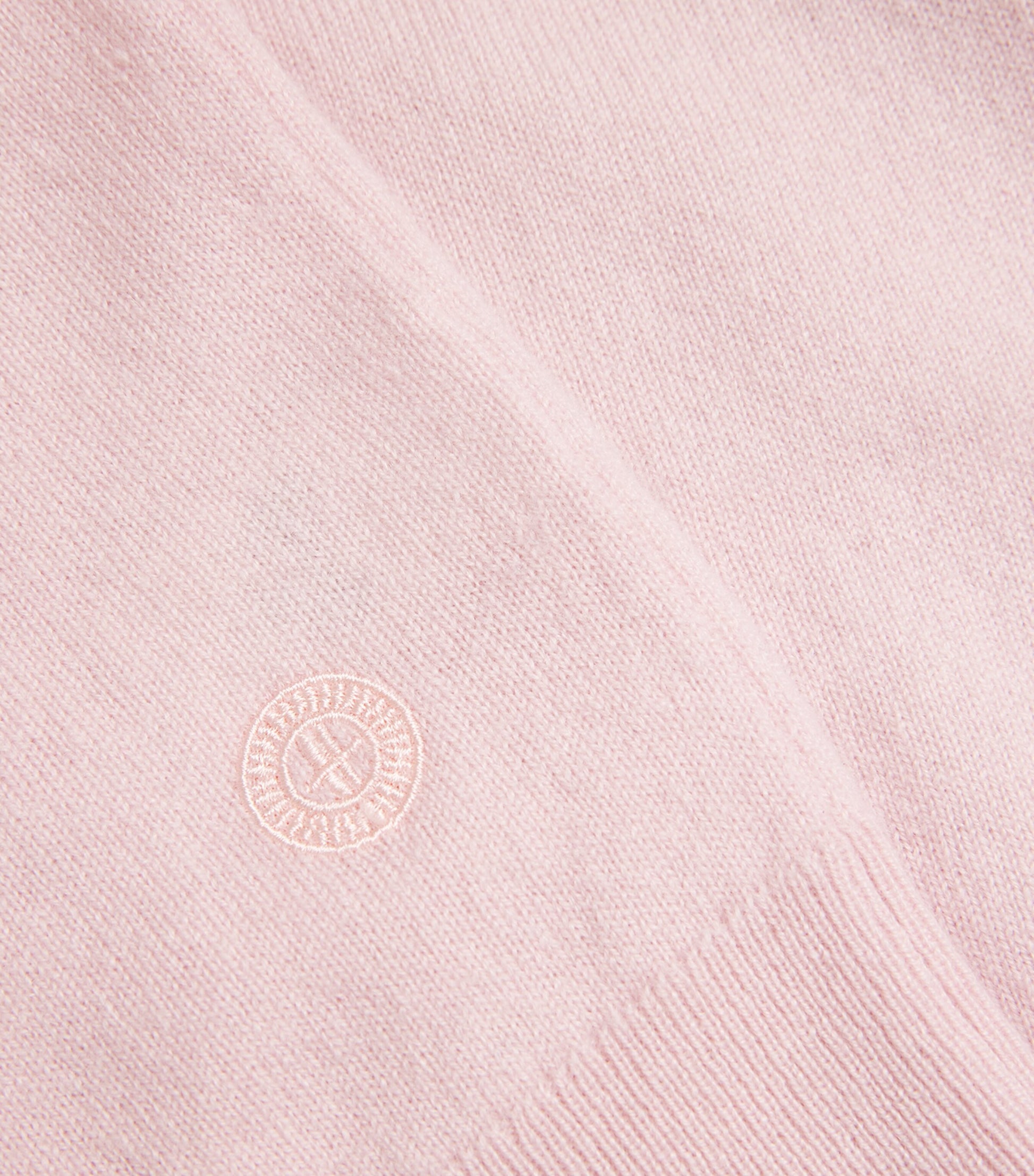 Pink Cashmere T-Shirt Sweater