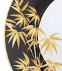 Meissen Large Porcelain Golden Bamboo Dinner Plate (30cm)