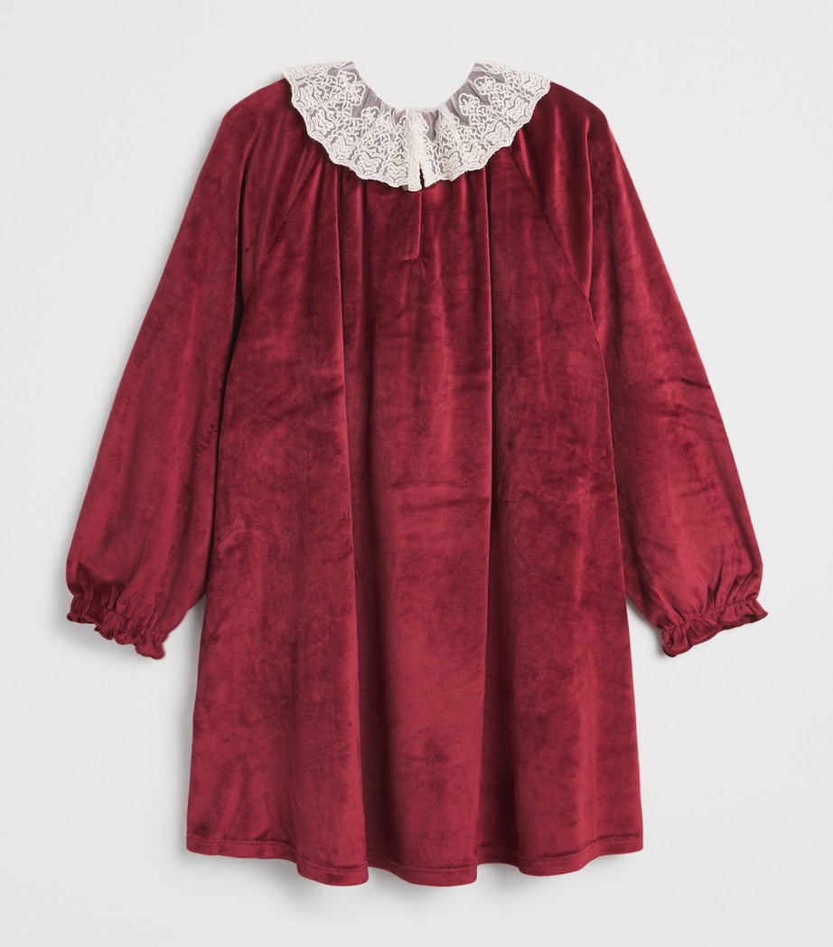 Velour Venola Dress (5-10 Years)
