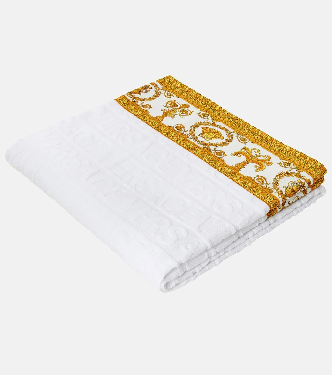 Versace Home - Versace Allover cotton terry beach towel