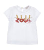Cotton Heart Print T-Shirt (3-36 Months)