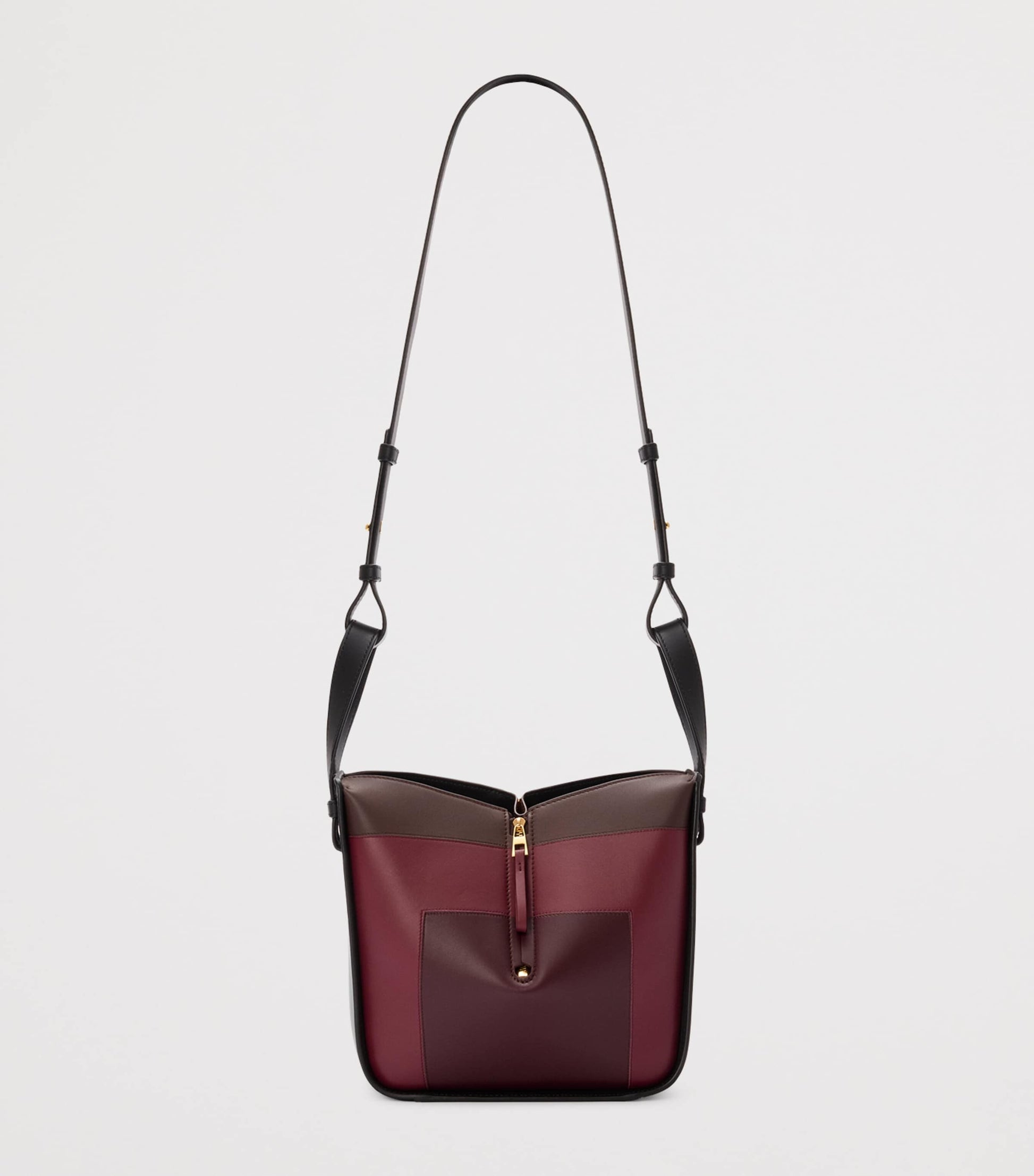 LOEWE x Albers Leather Hammock Top-Handle Bag