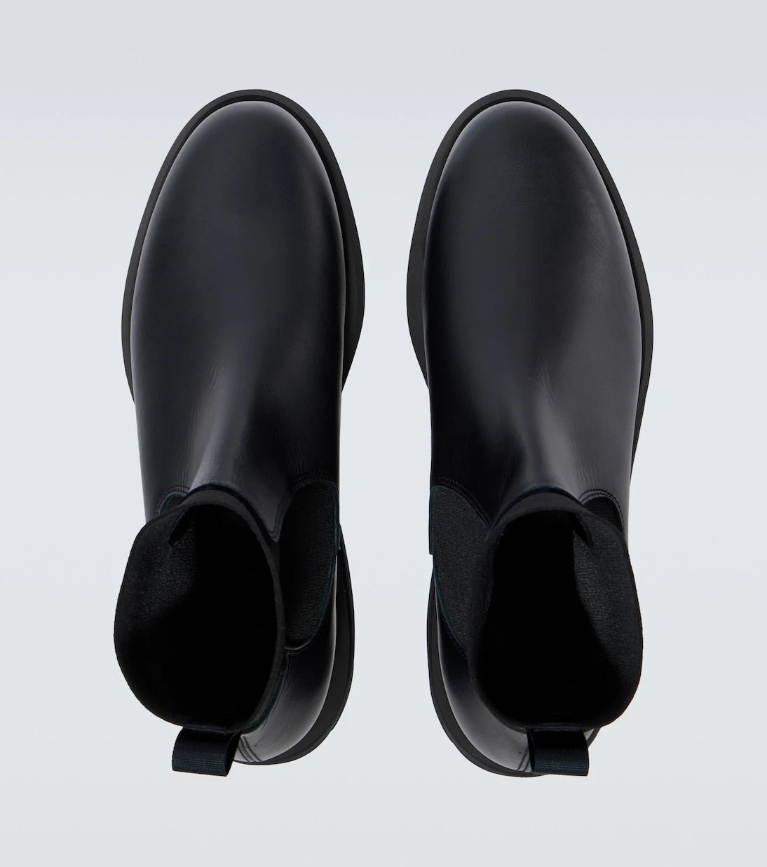 Sacai - Leather Chelsea boots