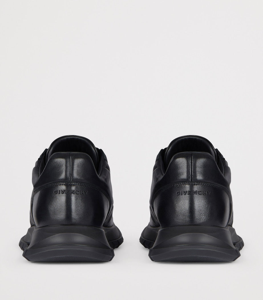 Leather Low-Top Sneakers