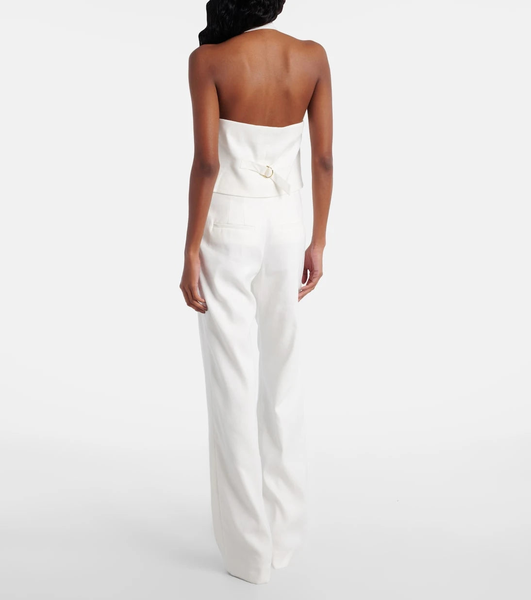 Veronica Beard - Arabella linen-blend vest