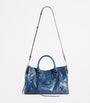 Blue Small Lambskin Le City Top-Handle Bag