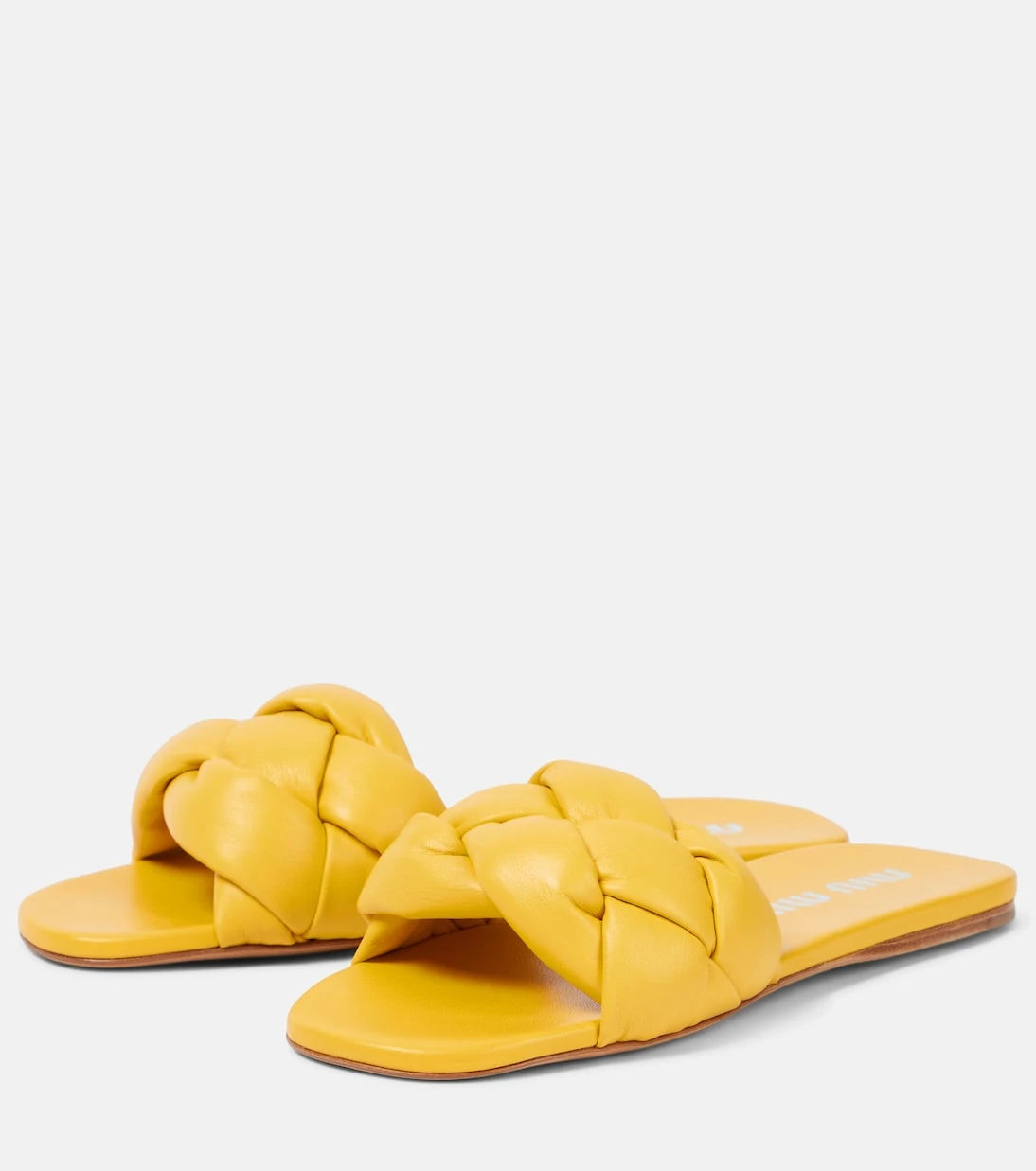 Miu Miu - Leather sandals