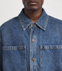 Navy Oversized Atticus Denim Shirt