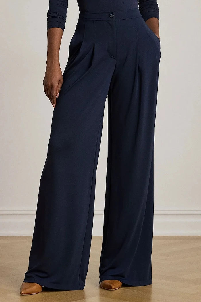 Lauren Ralph Lauren Kadın Geniş Paça Pantolon