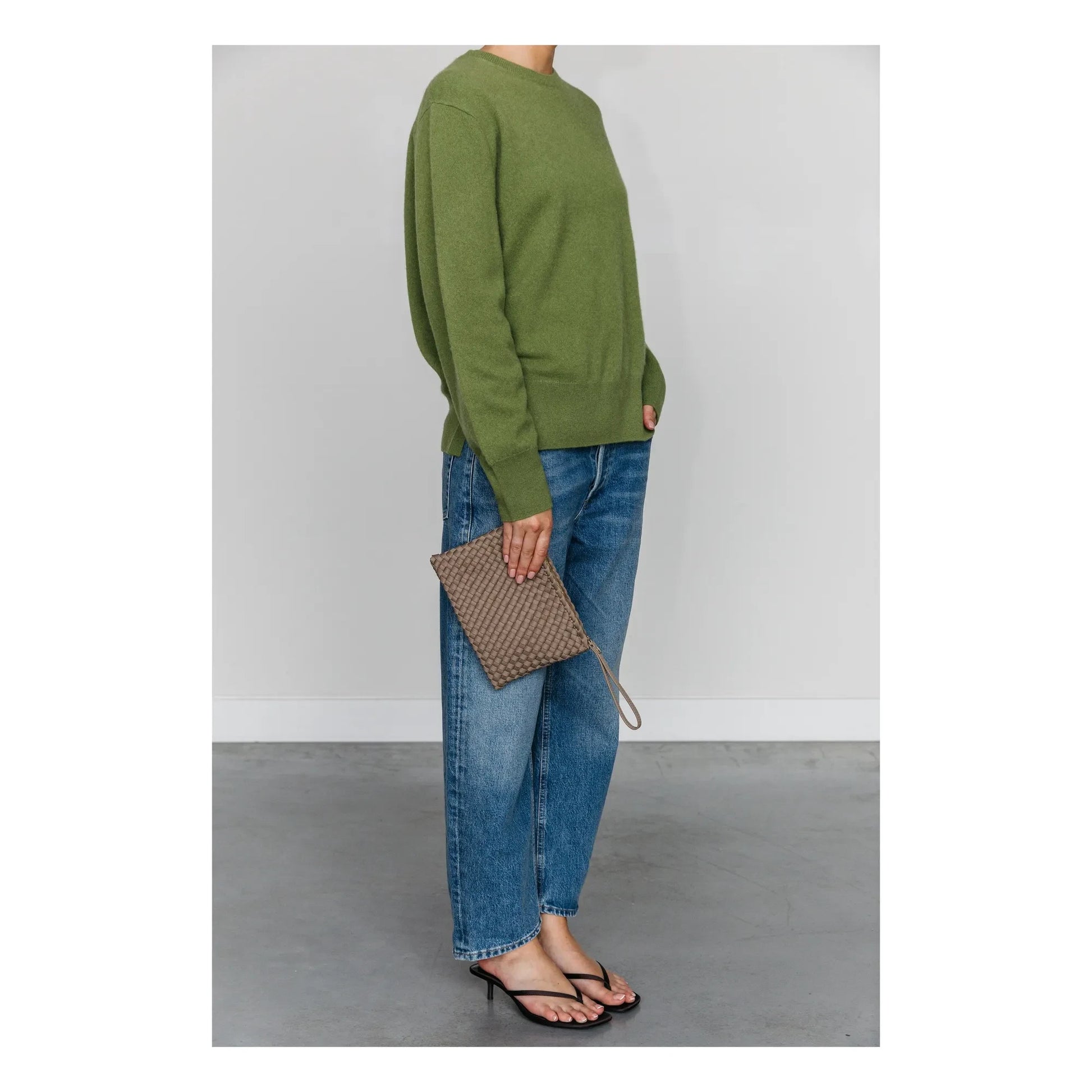 Marrea - Marrea clutch bag | Taupe brown