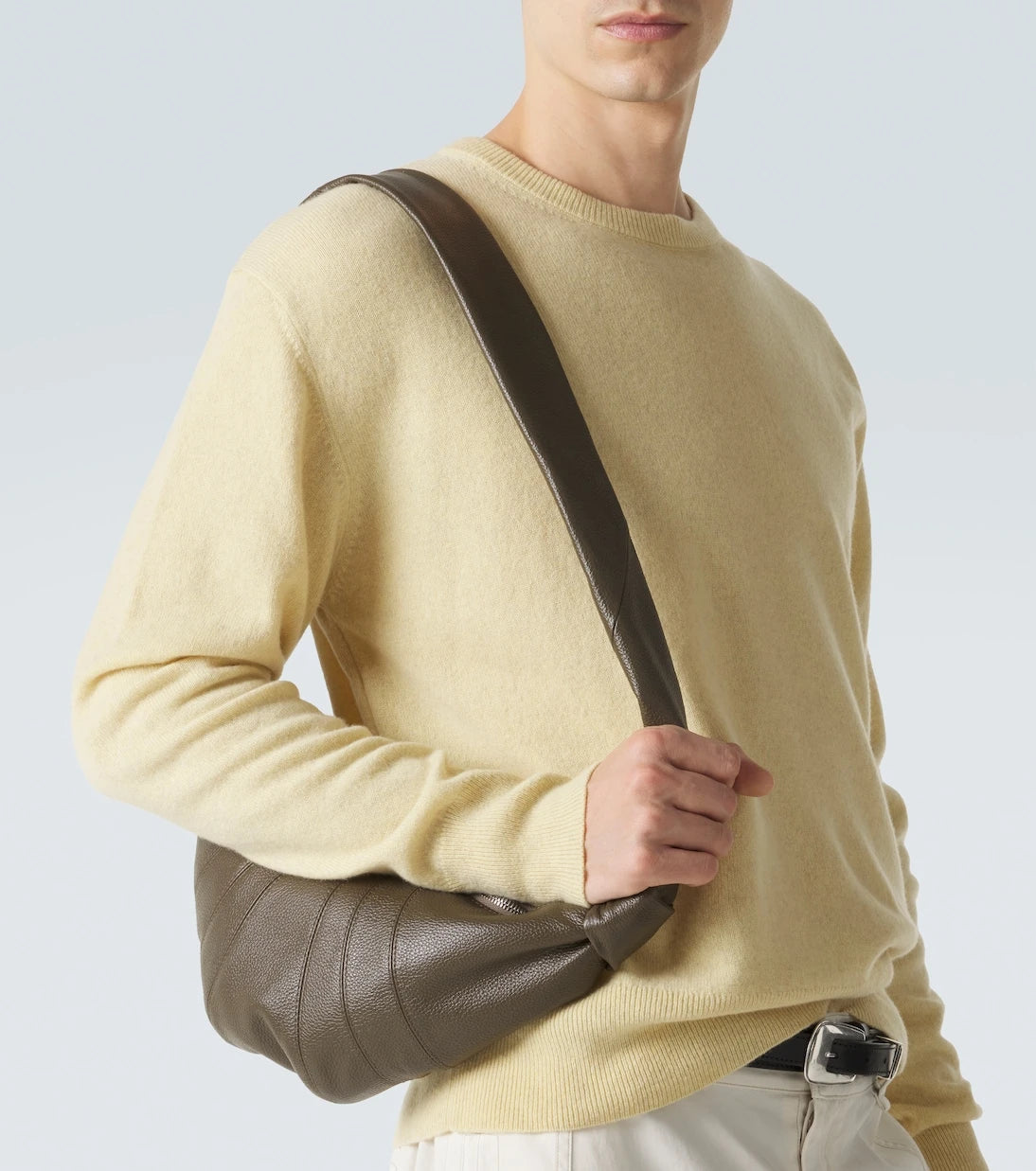 Lemaire - Croissant Small leather shoulder bag