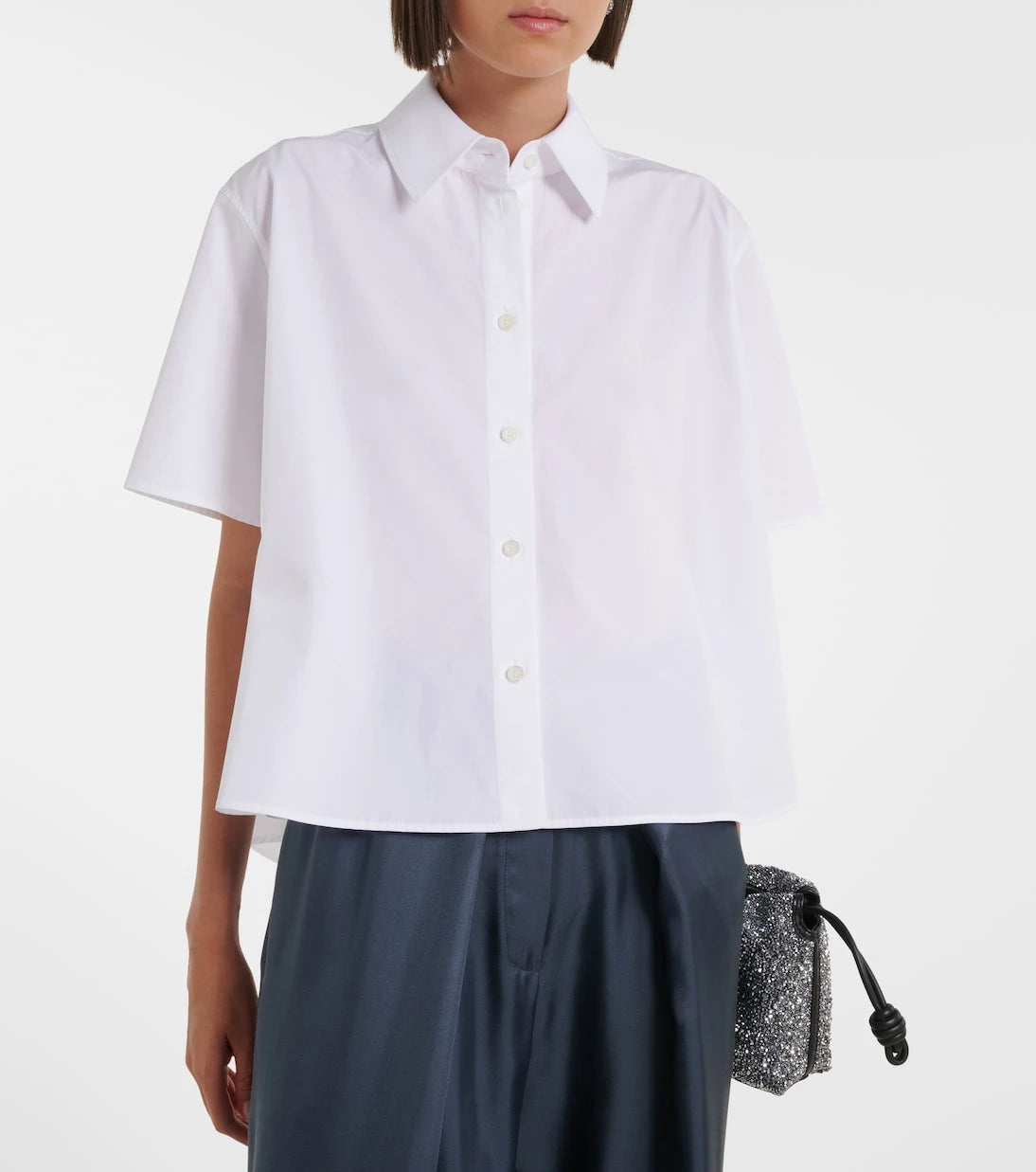 Loewe - Double L cotton poplin shirt