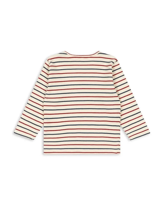 Konges Sløjd çocuklar için uzun kollu modal bluz VOCO MODAL BLOUSE
