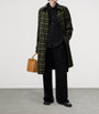 LOEWE Black Wool-Blend Reversible Overcoat