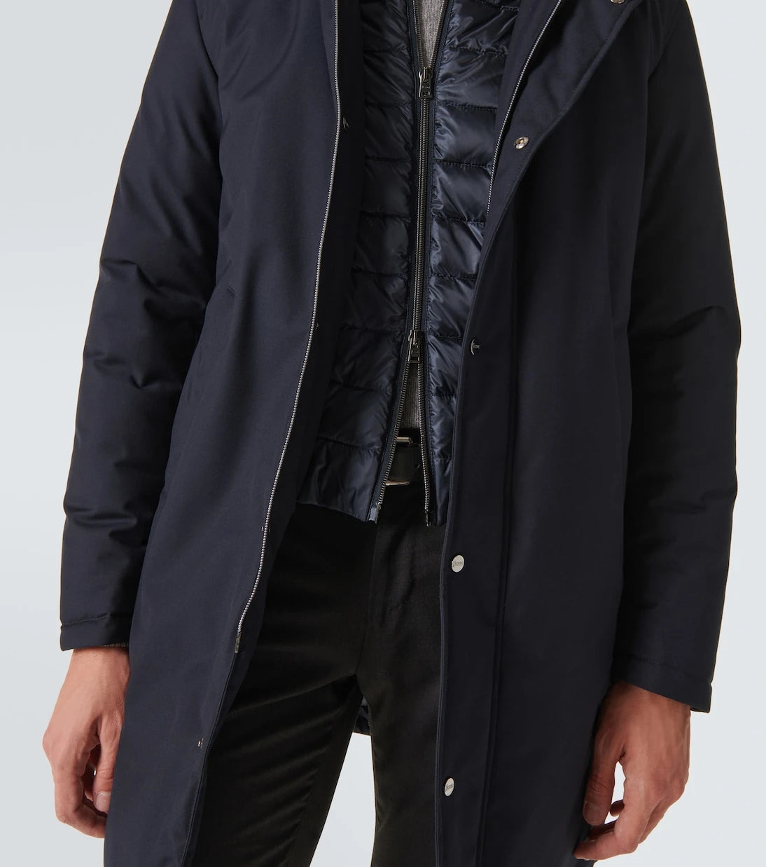 Herno - Paneled down coat
