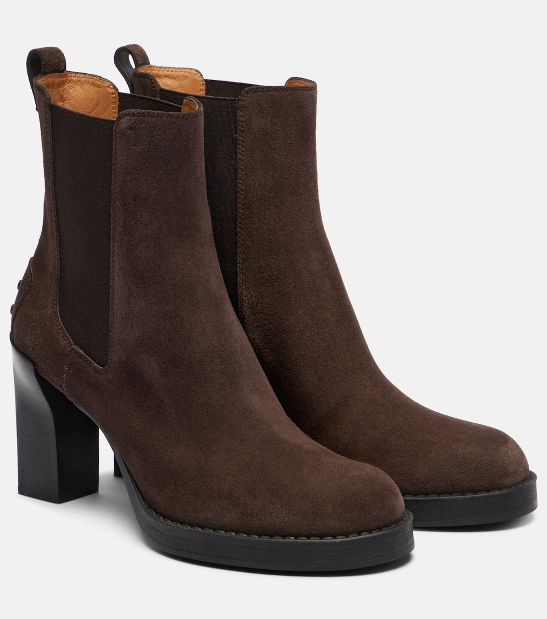 Tod's - 80 suede Chelsea boots
