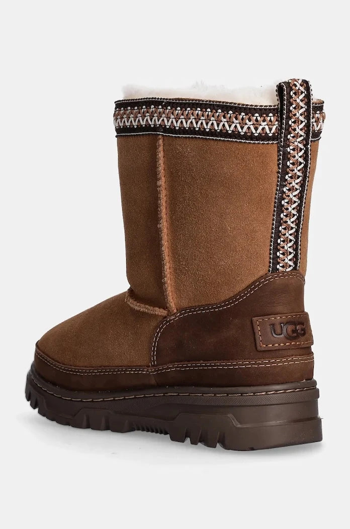 Çocuk botları UGG KIDS CLASSIC SHORTRAILGAZER