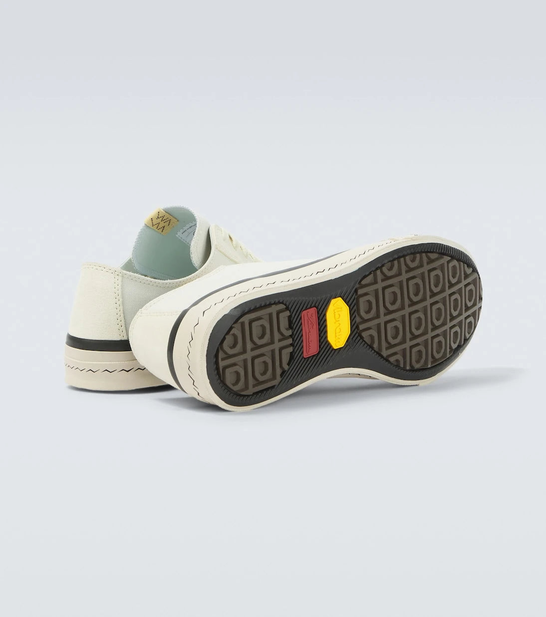 Visvim - Nolan leather-trimmed canvas sneakers