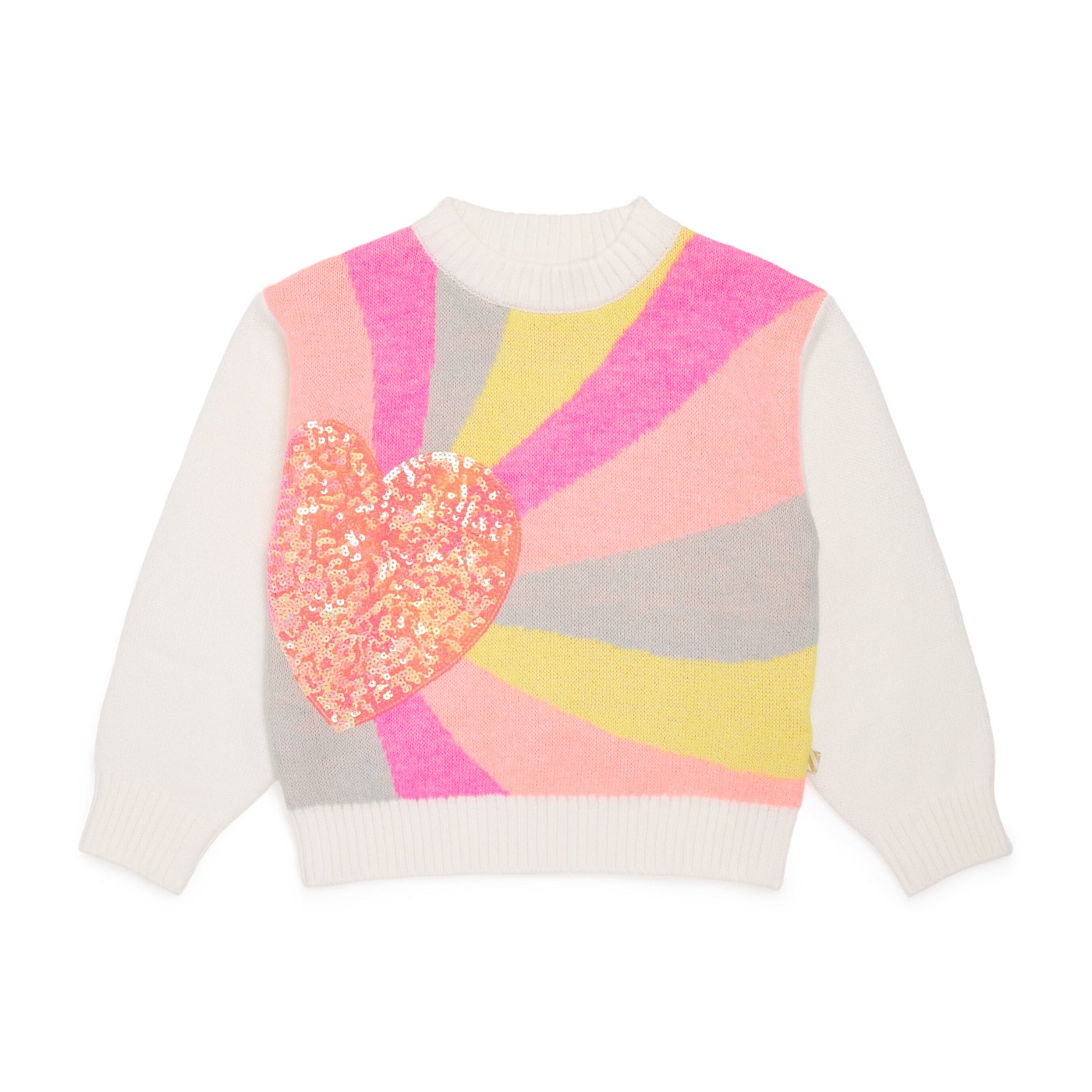 Rainbow Heart Sweater (2-6 Years)