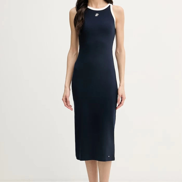 Tommy Hilfiger рокля с памук