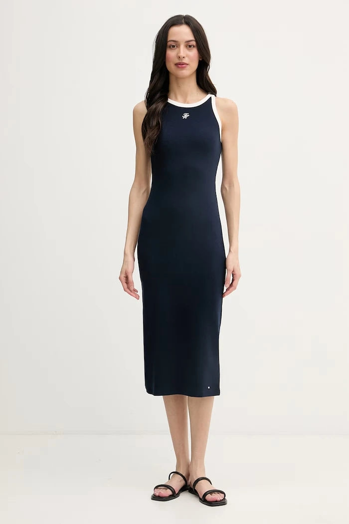 Tommy Hilfiger рокля с памук
