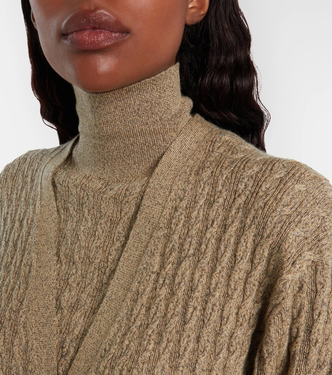 Loro Piana - سترة كارديجان Bihar بنمط الكابل