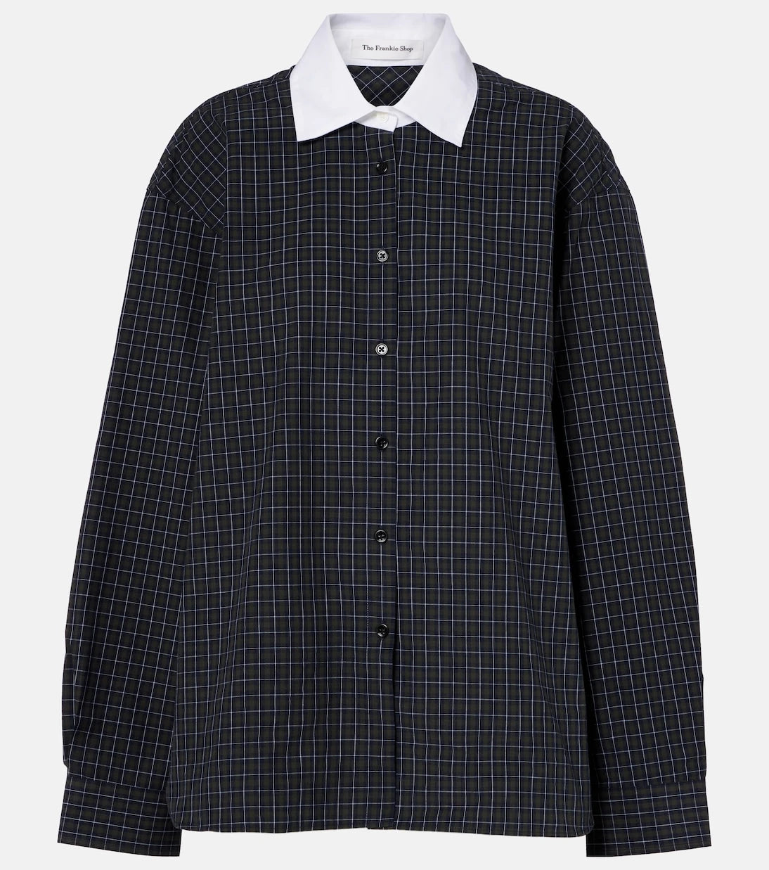 The Frankie Shop - Hylan checked cotton shirt