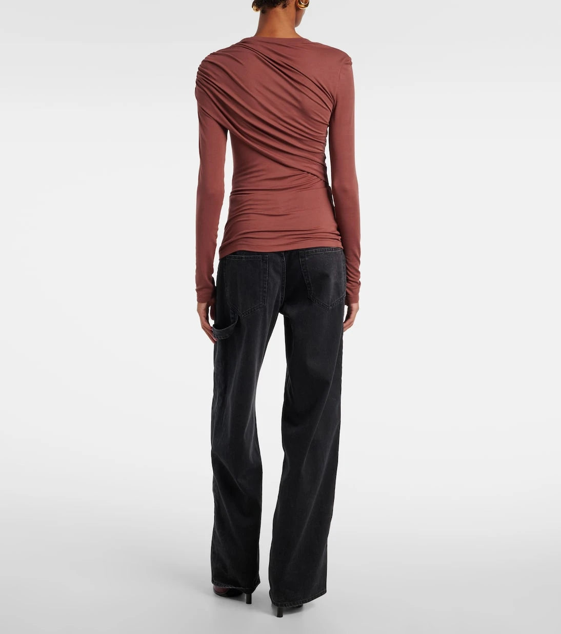 Marant Etoile - Dressi draped jersey top