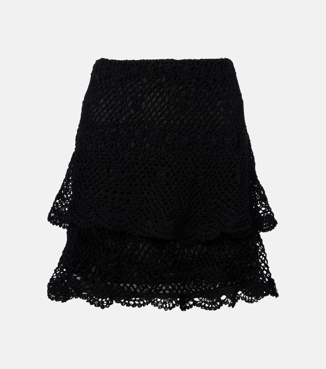 Anna Kosturova - Florence cotton crochet miniskirt