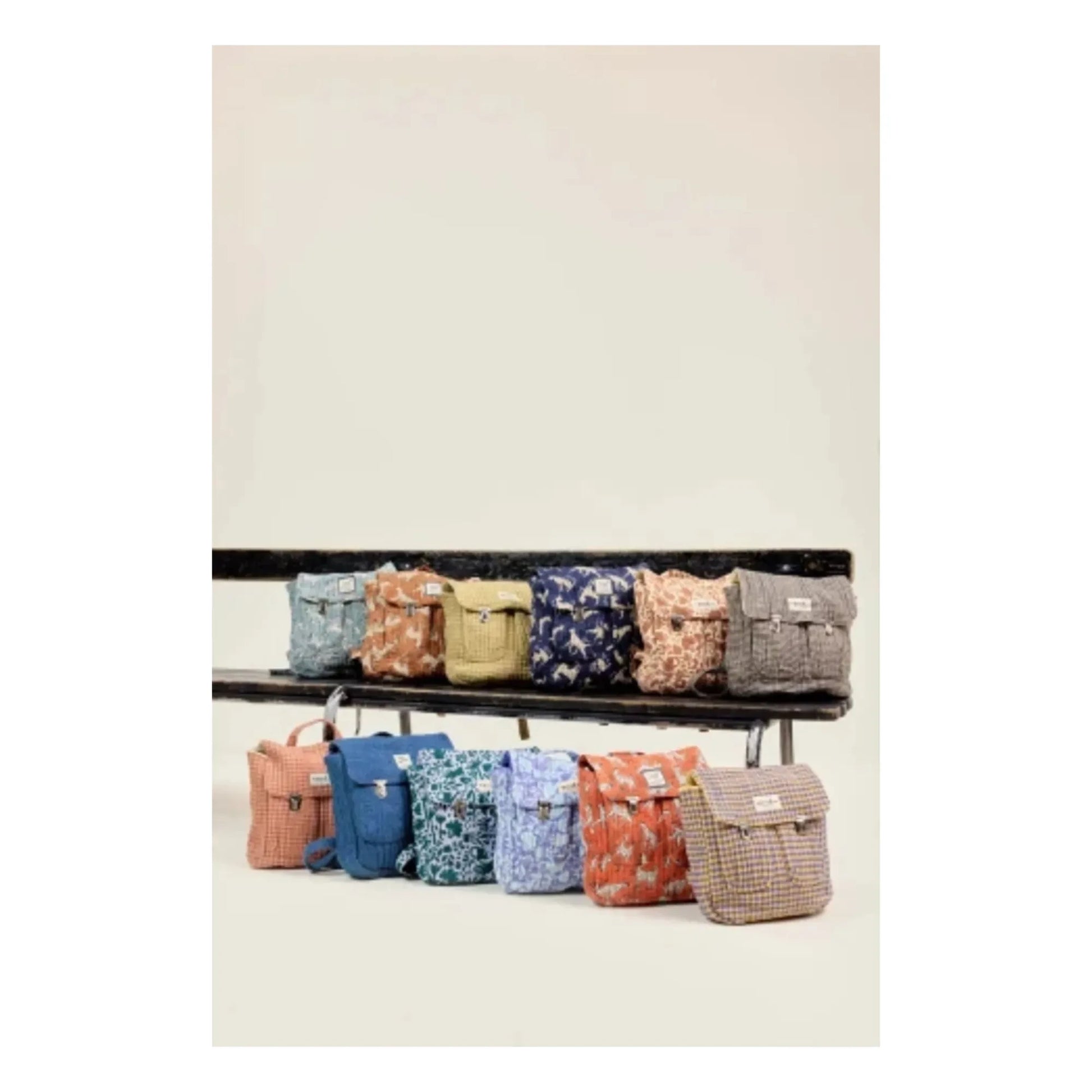 Apaches - Suji Carreaux Backpack | Blue