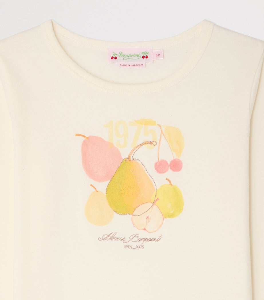 Bonpoint Fruit Print T-Shirt (4-12 Years)