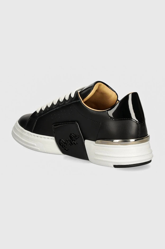 Кожени маратонки Philipp Plein Hexagon Phantom Kicks