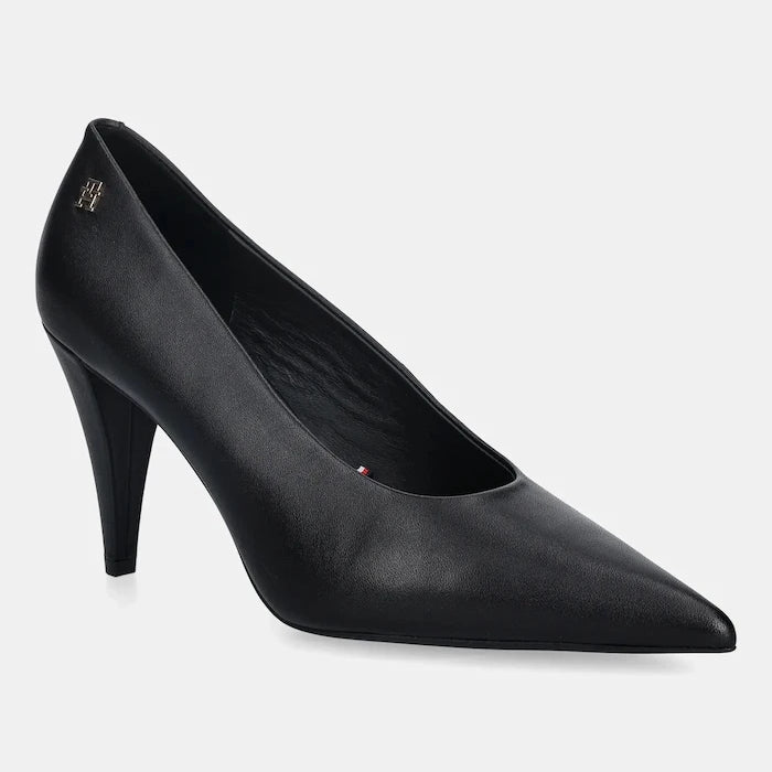 Tommy Hilfiger TH SMOOTH LEATHER PUMP Deri İnce Topuklu Ayakkabı