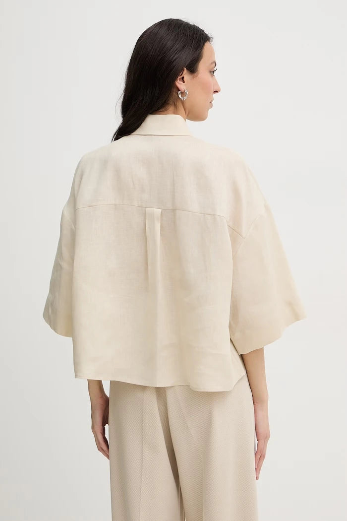 MM by Max Mara Риза дамска ленена RITO