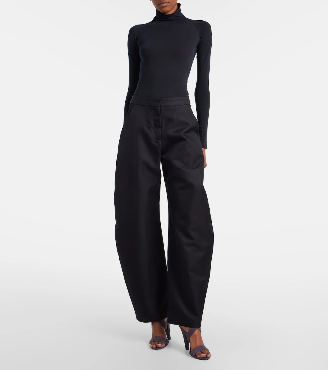 Alaïa - Cone suede sandals