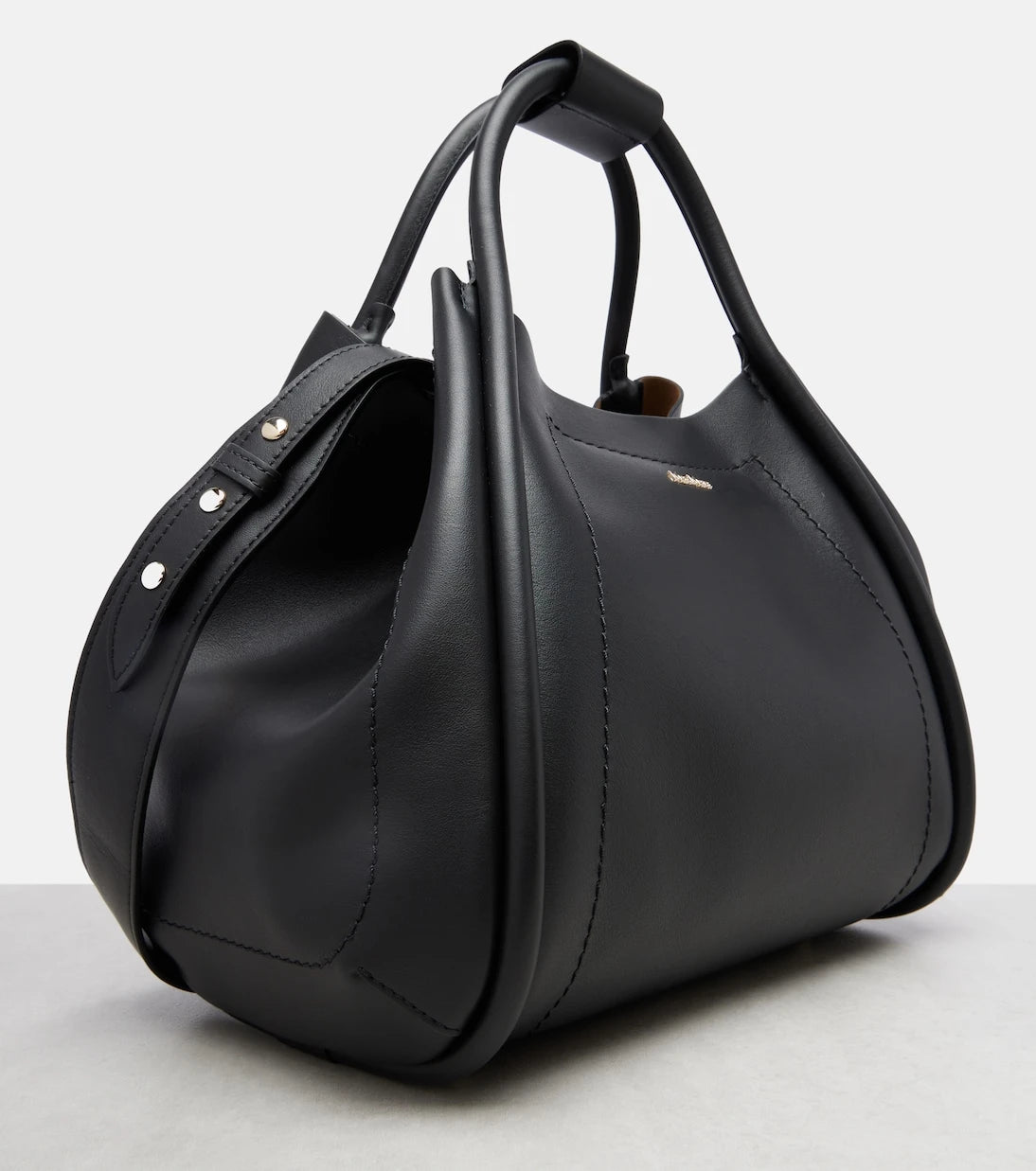 Max Mara - Marin Small leather tote bag