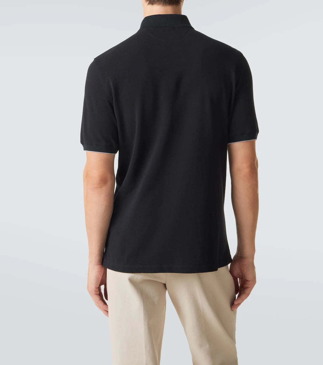 Brunello Cucinelli - Logo cotton polo shirt