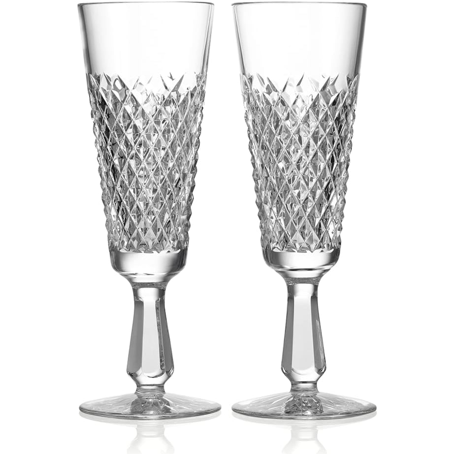 Set of 2 Mastercraft Heritage Alana Champagne Flutes (210ml)