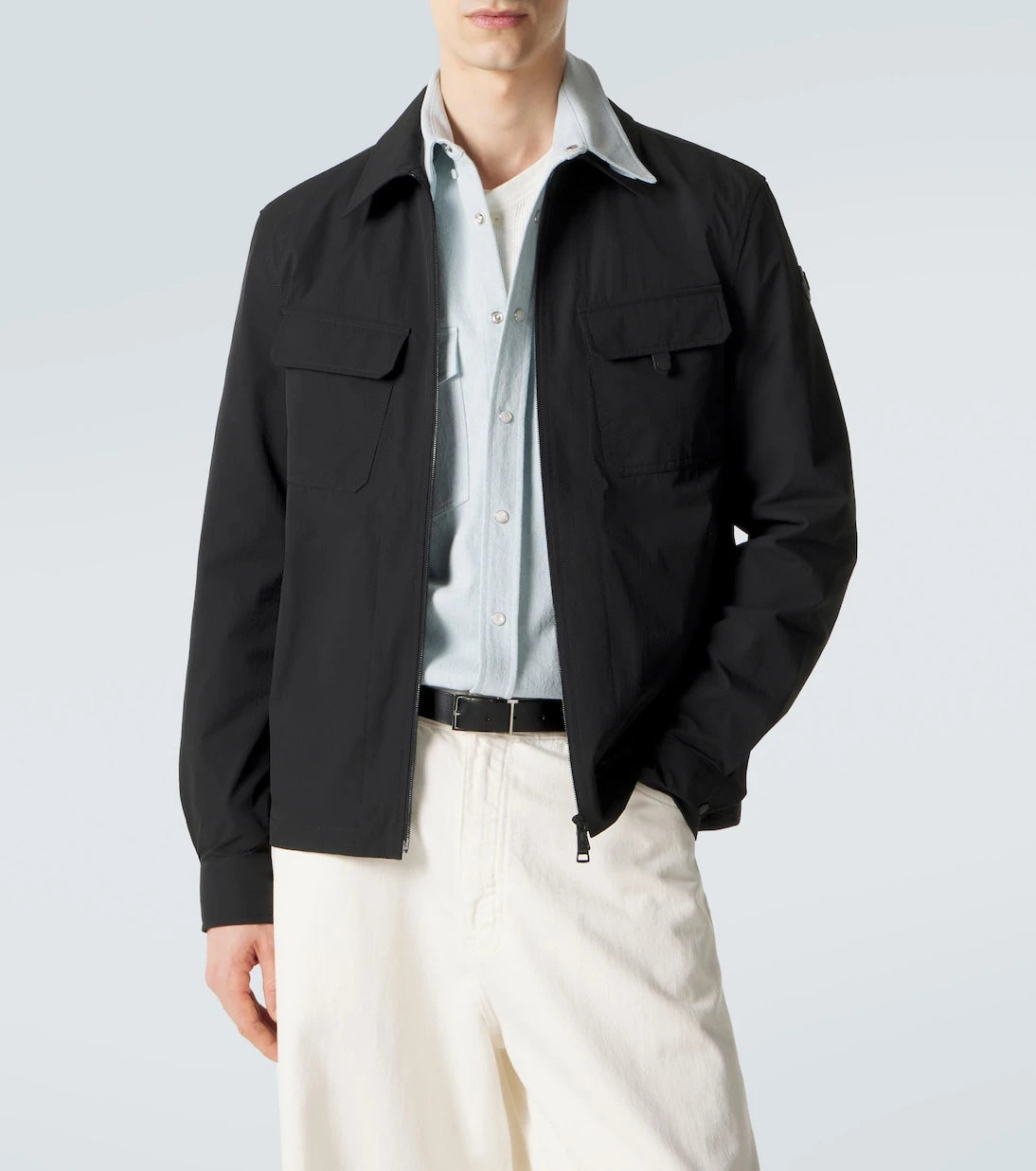 Moncler - Seersucker overshirt