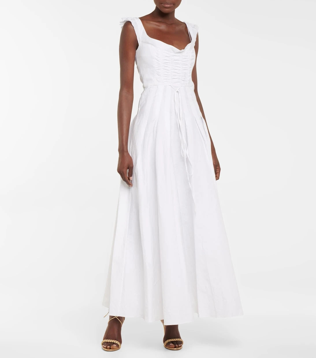 Brock Collection - Tamiko cotton-blend maxi dress