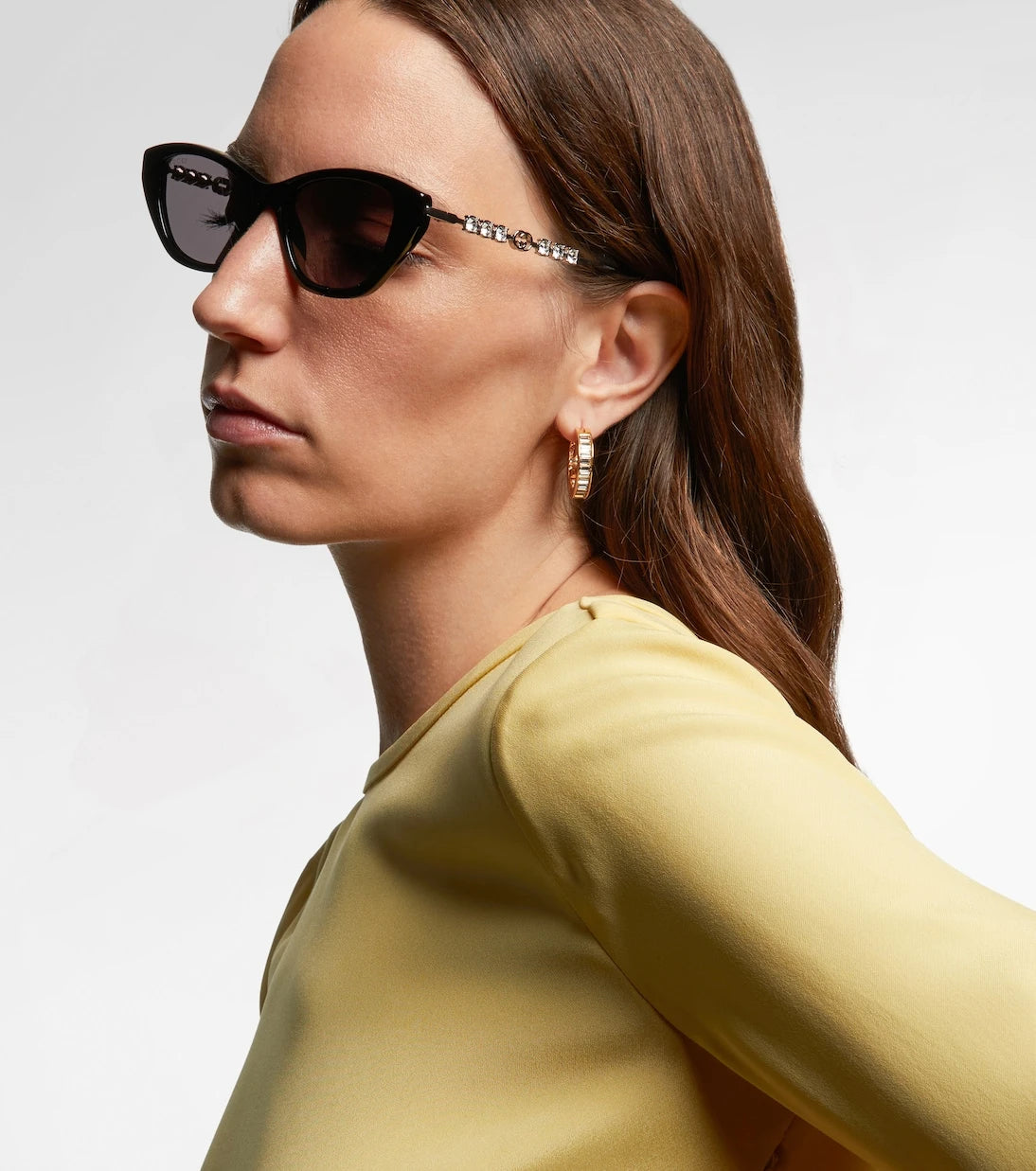 Gucci - Interlocking G cat-eye sunglasses