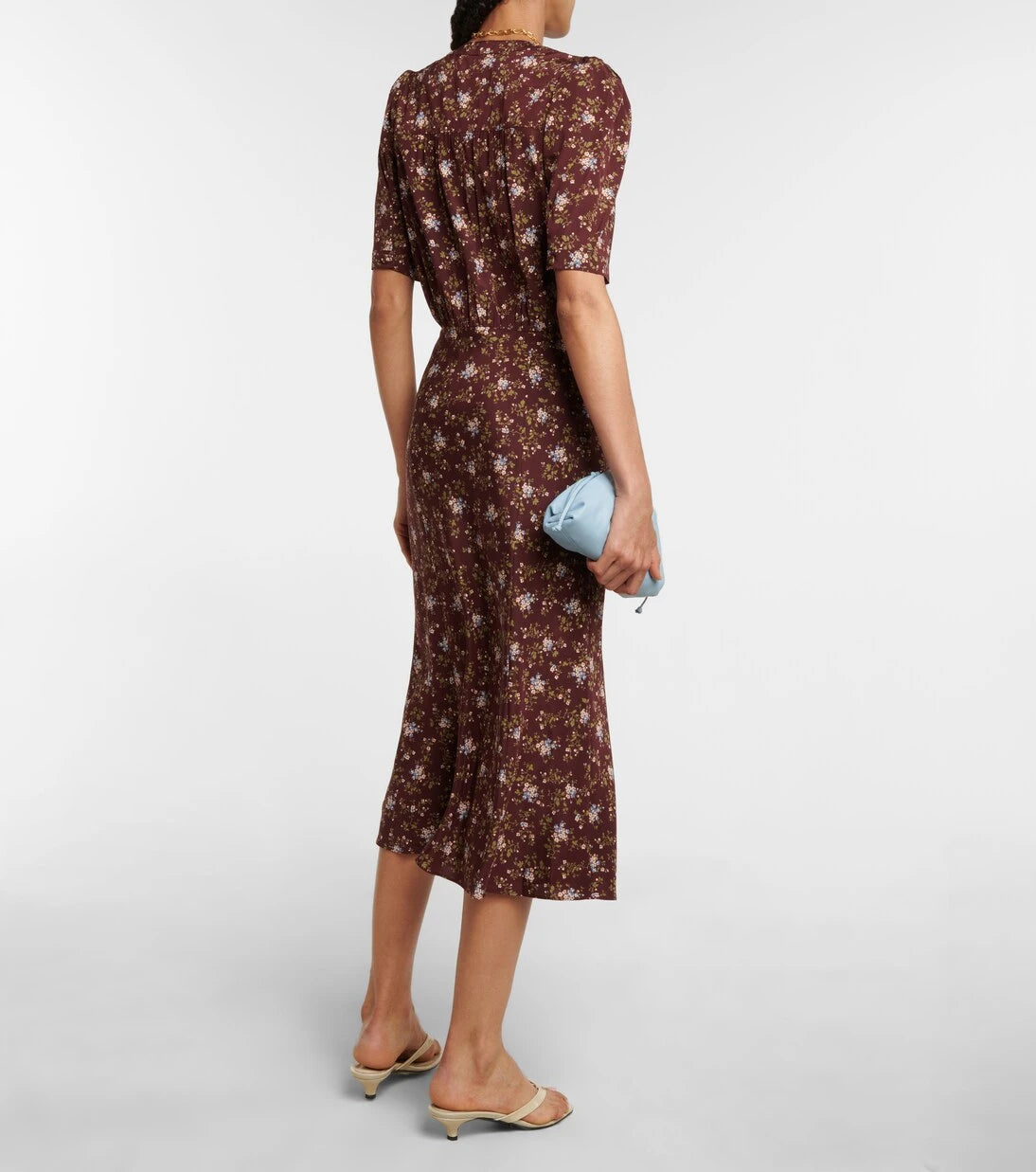 Veronica Beard - Mika floral silk-blend midi dress