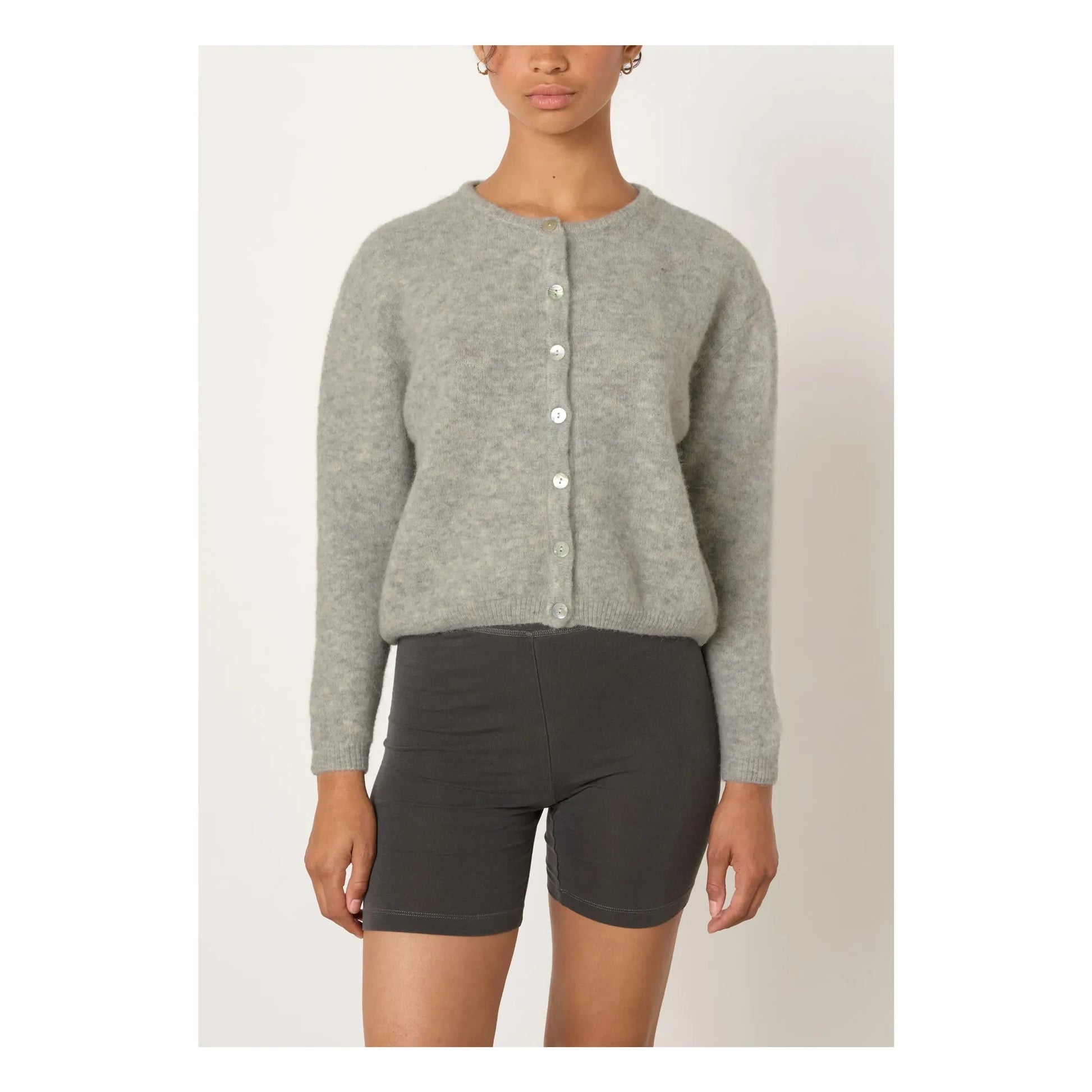 American Vintage - Vitow Alpaca and Wool Vest | Light grey
