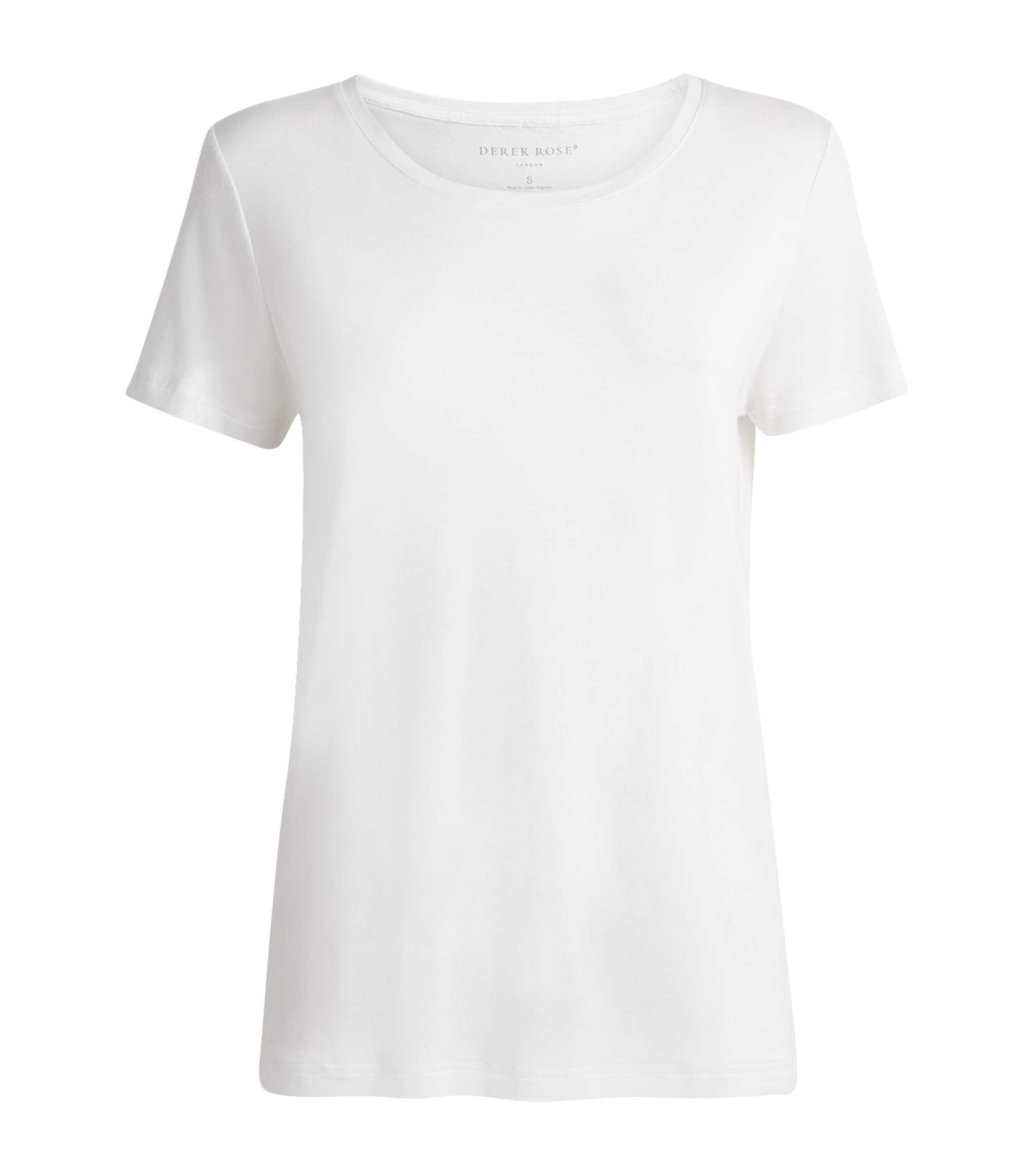 Derek Rose White Micro T-Shirt