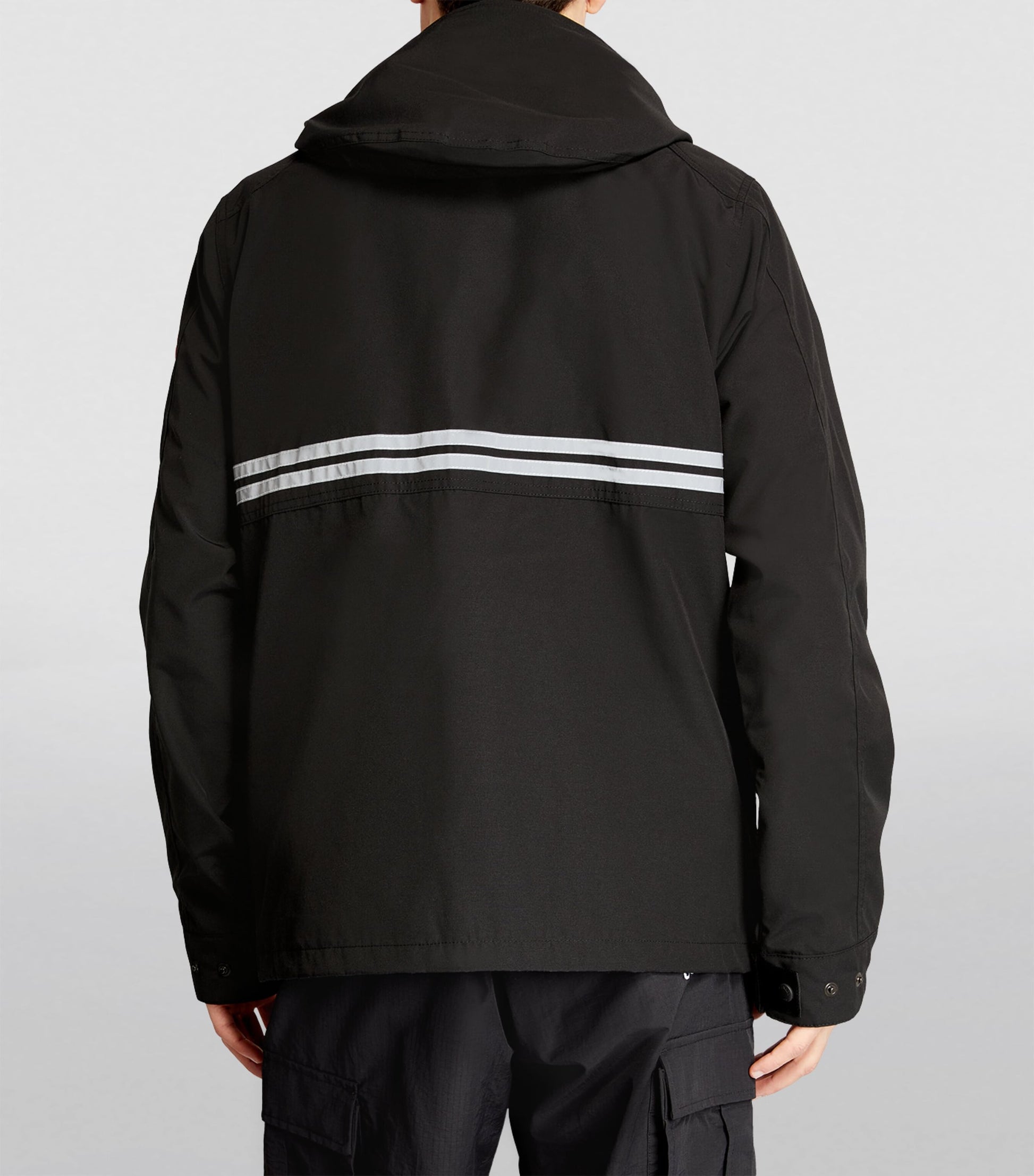 Canada Goose Black Lockeport Hooded Jacket